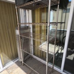 5 Tier Shelf Wire Shelving Storage Rack