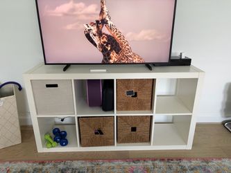 IKEA Kallax White Cube Shelf Unit