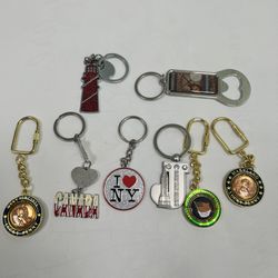 (6) Rhinestone & Crystal Keychains – Sparkly Accessories Bundle ✨ 