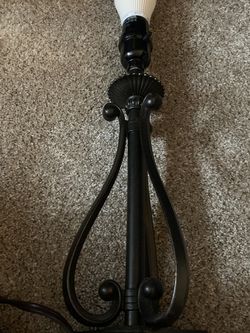 End Table Lamp Two (with Bulbs)