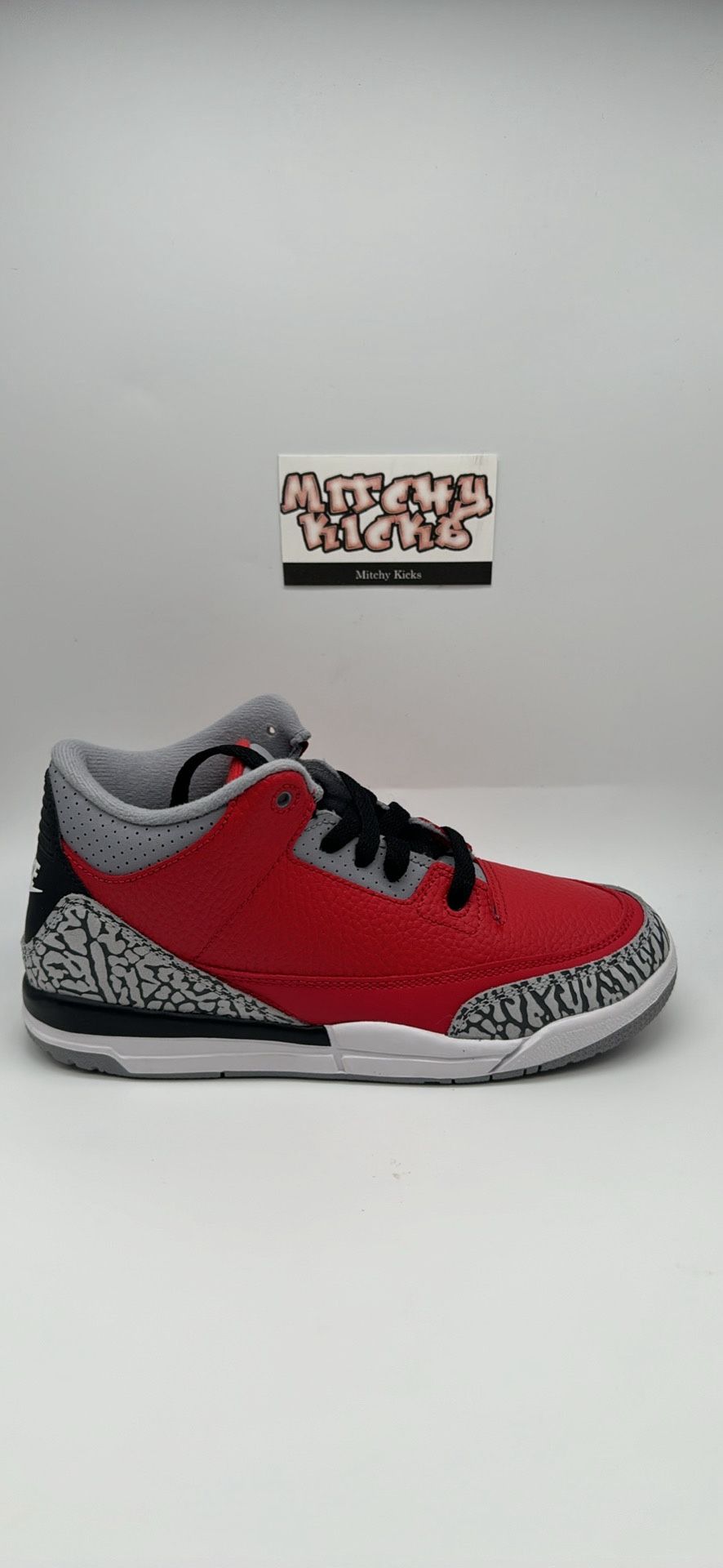 Jordan 3 Retro SE Fire Red (PS) Sz. 3Y