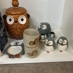 Owl Collection Set (14 Pieces)
