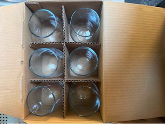THRESHOLD 8-stemless wine glasses