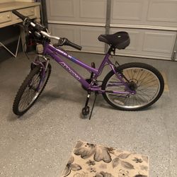 Women’s 7 Speed, Purple, Mountain Bike