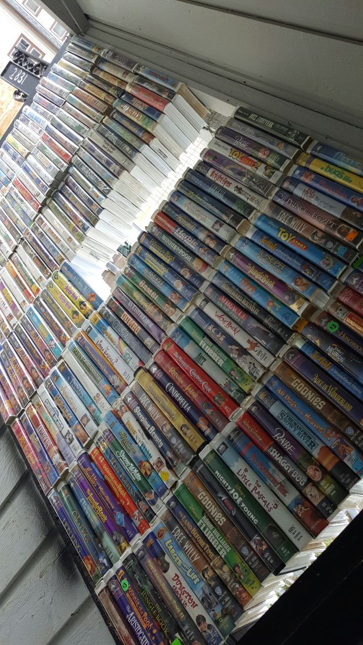 80 big box disney vhs movies