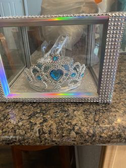 Princess Crown And Slipper Decoration