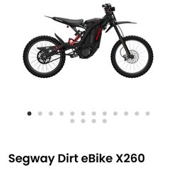 Segway Dirt E Bike X260 
