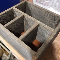 Rustic Utensils Holder 