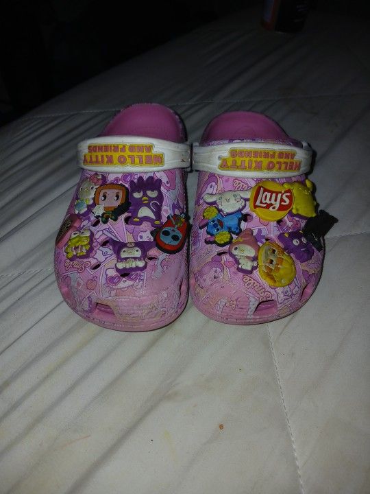 Hello Kitty Crocs