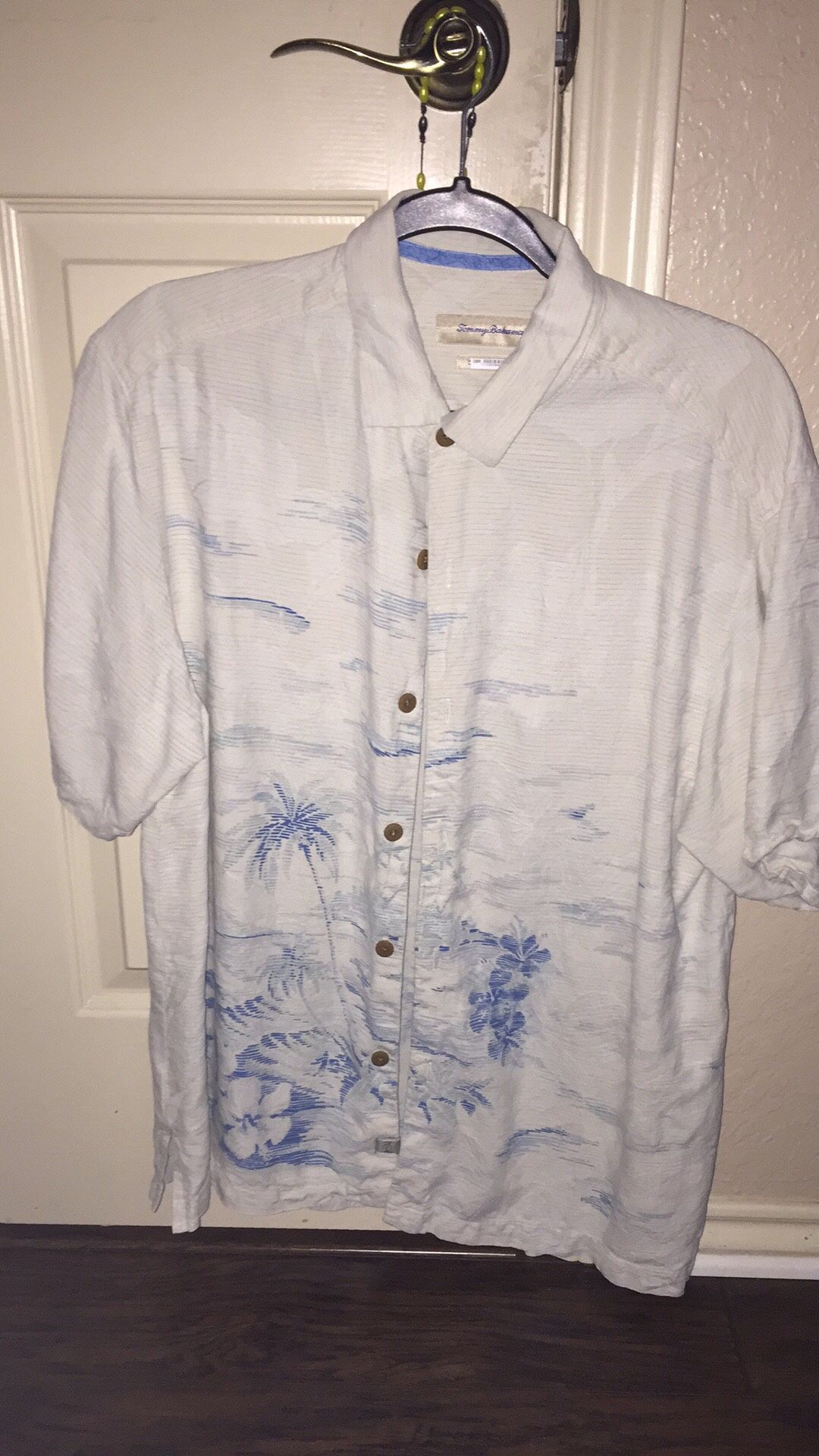Tommy Bahama Blue/White Vintage Shirt