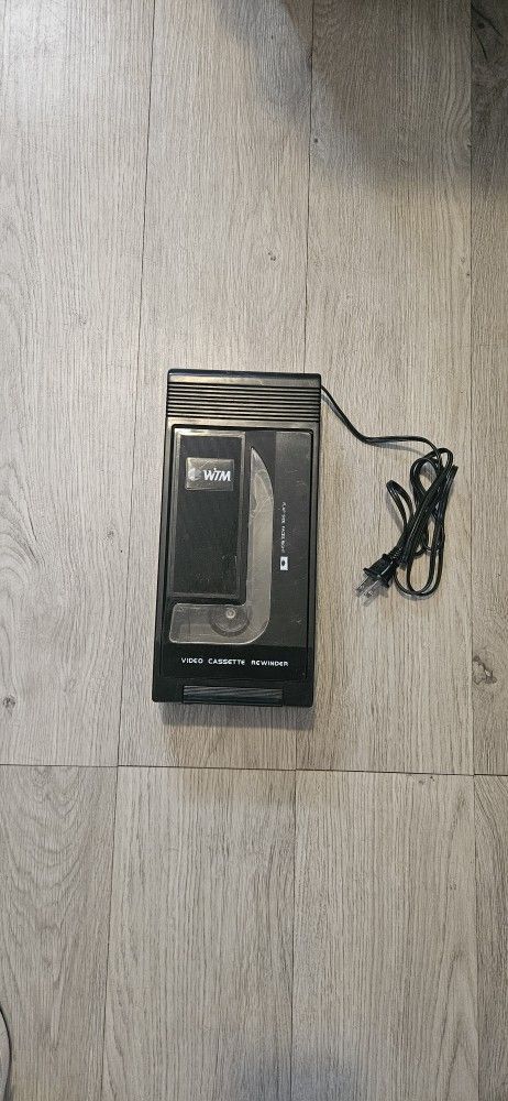Video Cassete Rewinder Wtm Brand 