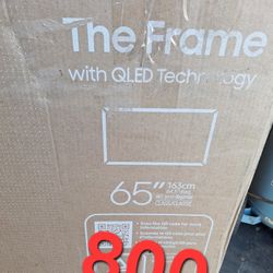 SAMSUNG 65"INCH QLED 4K THE FRAME TV LS03D 