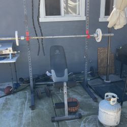 Bench And Rack