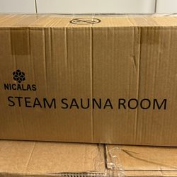 Portable Sauna Box, Still In Box. NEW. 