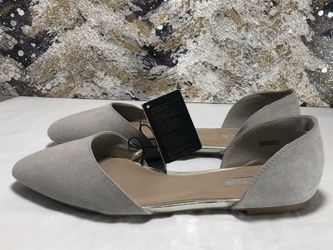 Women’s Forever 21 Faux Suede Pointed Toe Slip On Flats 8.5