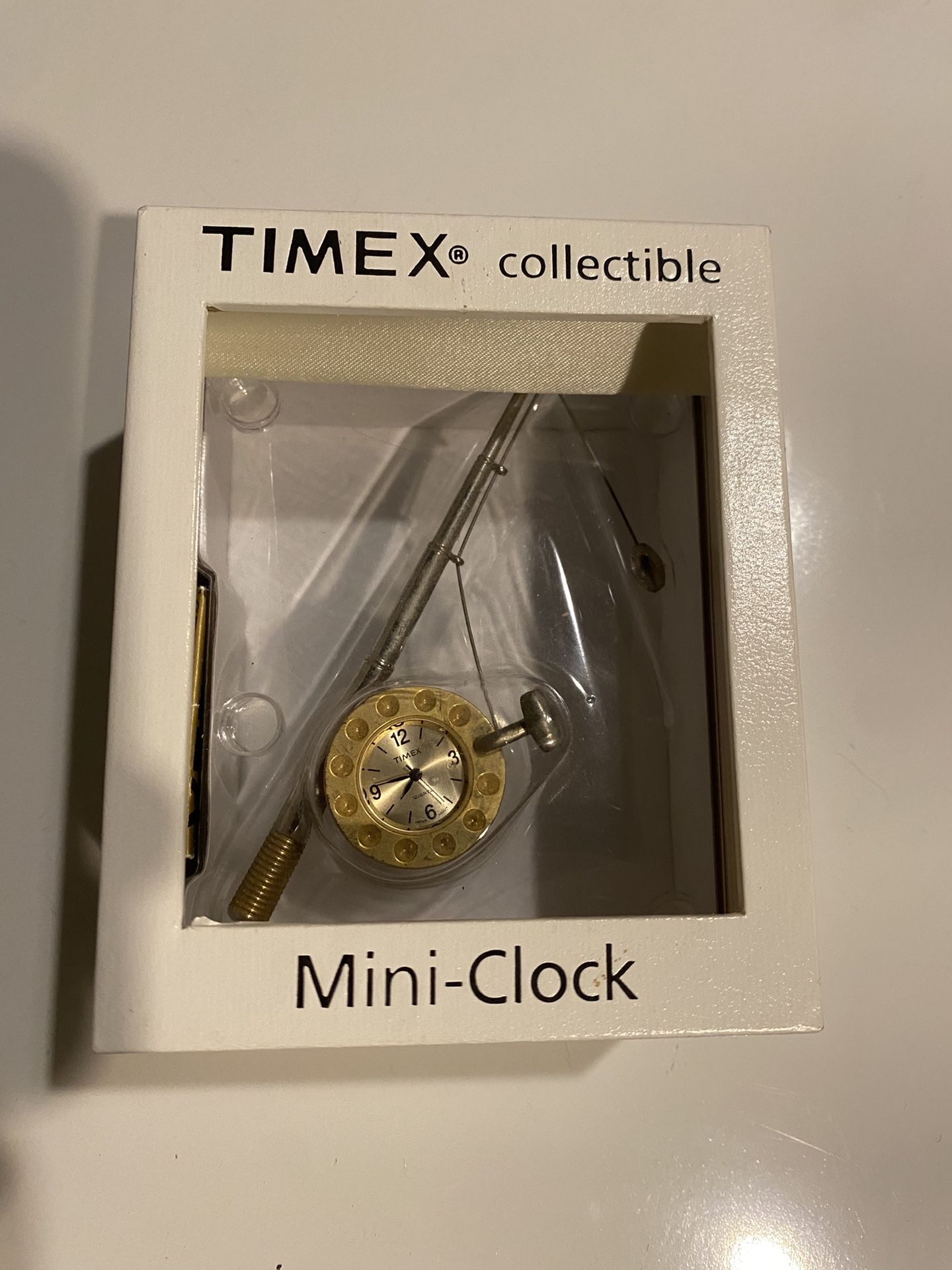 Collectible Timex Fishing Clock