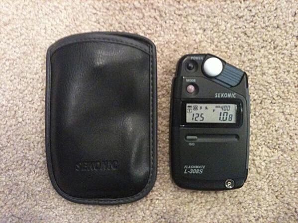 Sekonic L-308S Flashmate Digital Incident, Reflected & Flash Light Meter