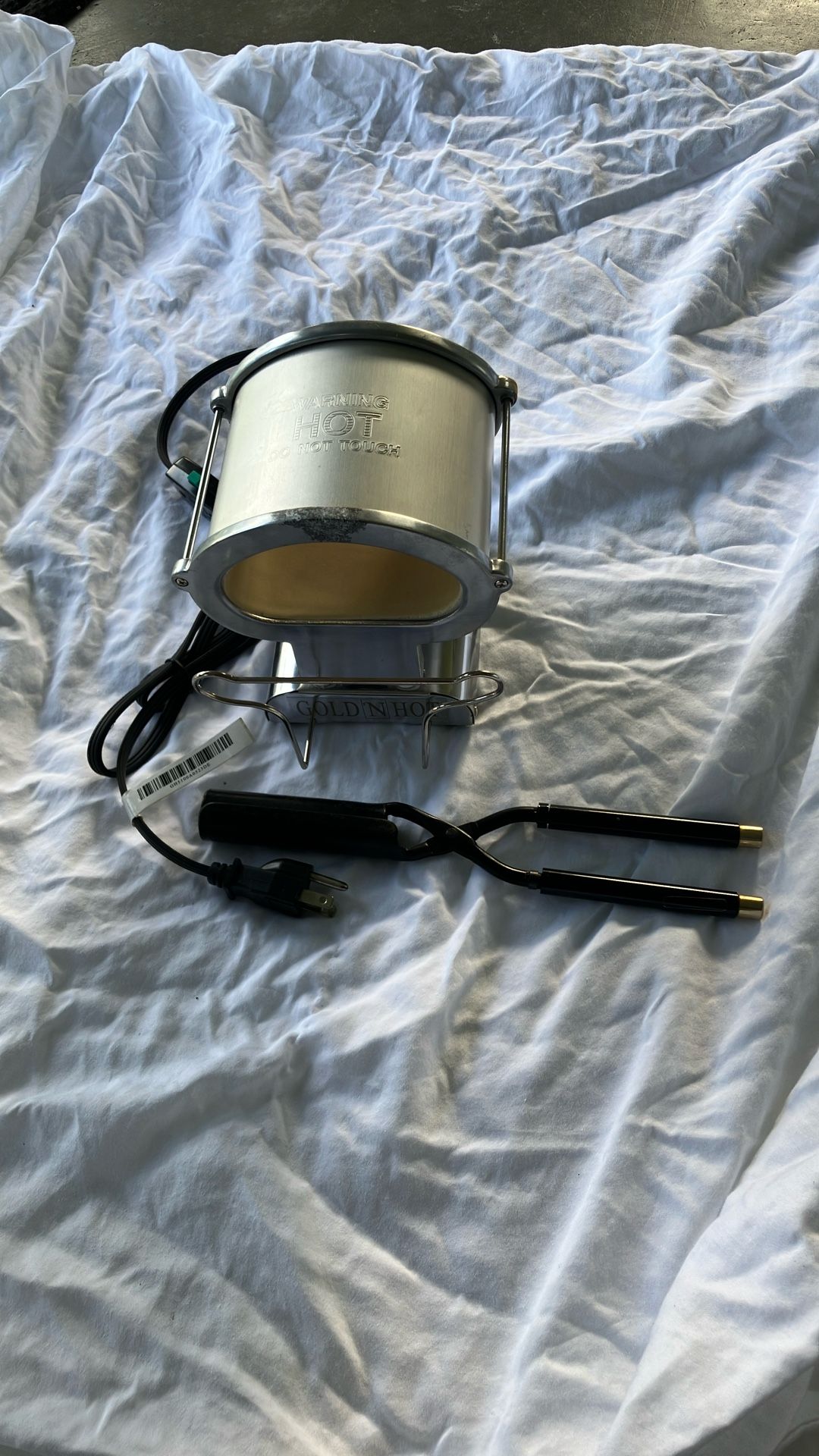 Curling Iron Stove With Curling Iron