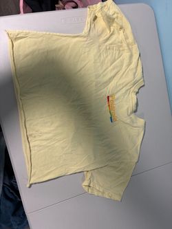 Polaroid Logo Yellow Graphic T-Shirt