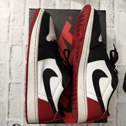 Air Jordan 1 low black/red