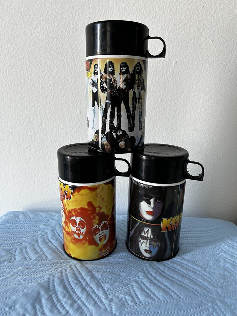 KISS Thermos Set Collectable 