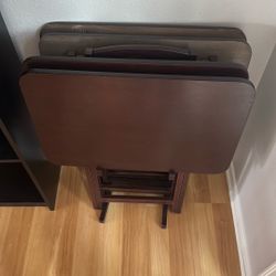 Tv Dinner Tables Set Of 4 