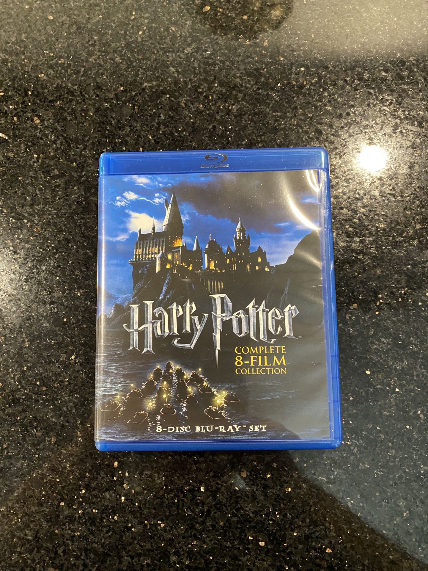 Harry Potter Complete 8-Film Collection 8-Disc Set 7 Blu-ray 1 DVD  
