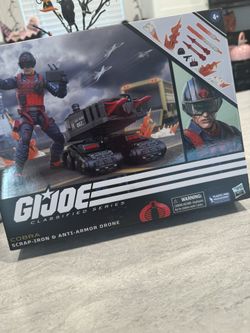 Gi Joe Classified Series Scrap-Iron & Anti-Armor Drone 