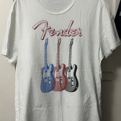 Men’s Fender Guitar Shirt Size L