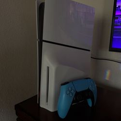 PS5 *BLUE CONTROLLER* *READ DESCRIPTION *