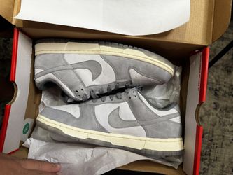 Grey Nike Dunk Low  9.5m