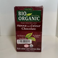 Bio Organic Henna Hair Color Chocolate 