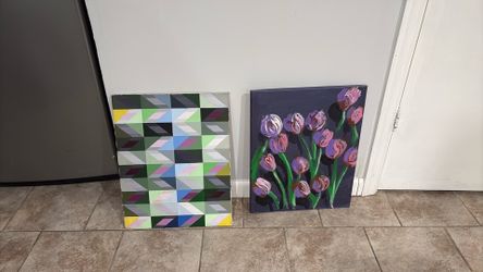 Canvas paintings