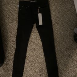 Designer Valabasas stretch Black jeans size 32.