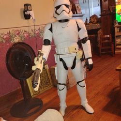 4ft Tall Star Wars First Order Storm Trooper Makes Sounds