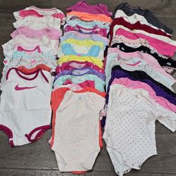 Baby Girl Clothing Newborn-6 Months. Over 100 Pieces Of Clothing