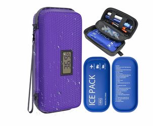 Insulin and peptide travel case