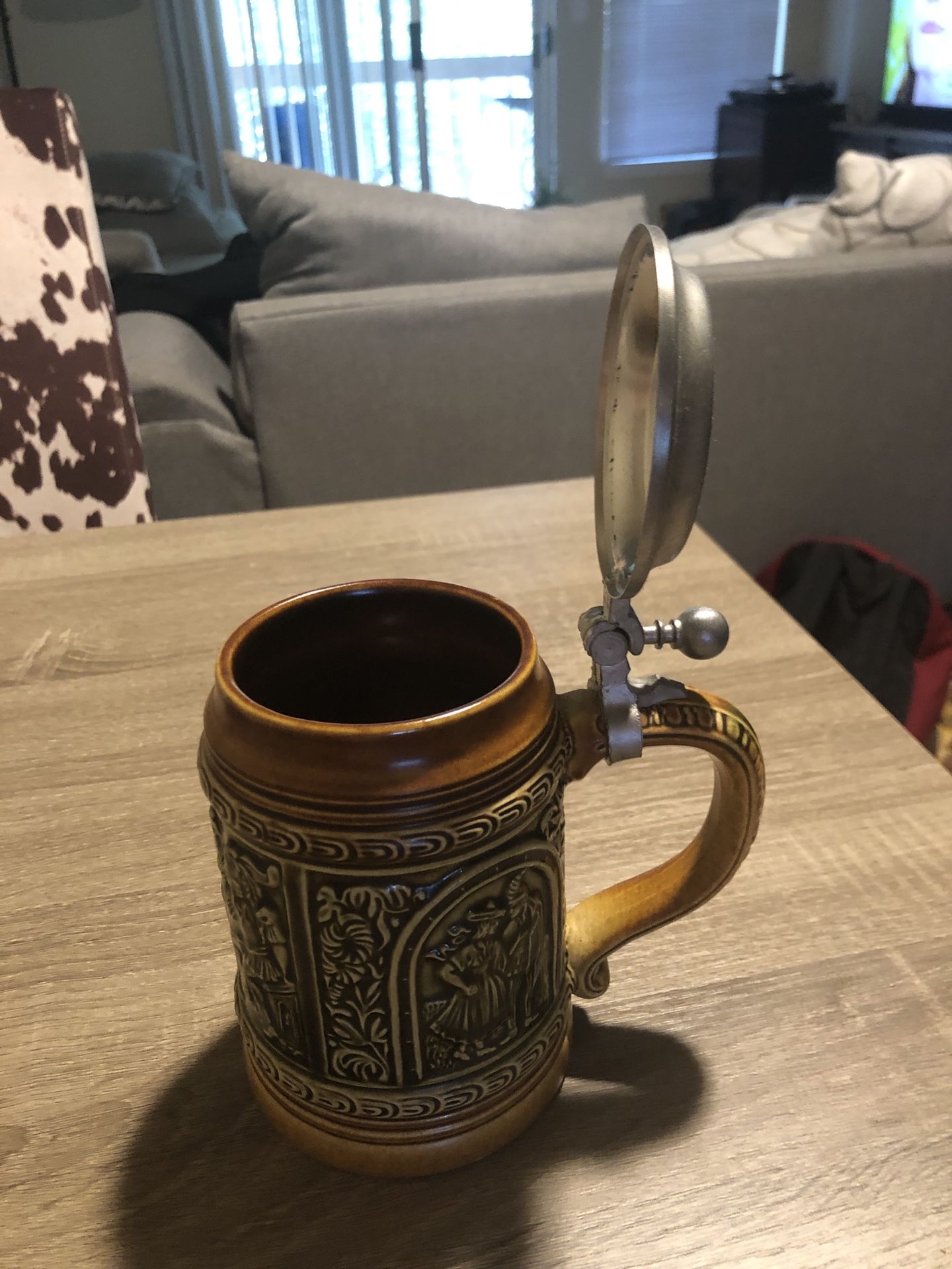ANTIQUE West Germany beer stein