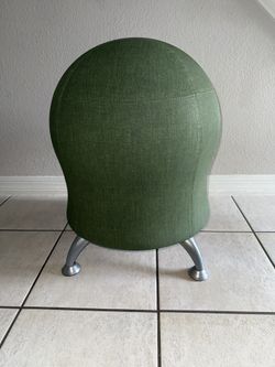 Safco Zenergy Ball Chair, Active Seating, Anti-Burst, Inflatable Chair for Home Office and Classroom