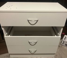 VINGLI White 4-Drawer Dresser IN BOX