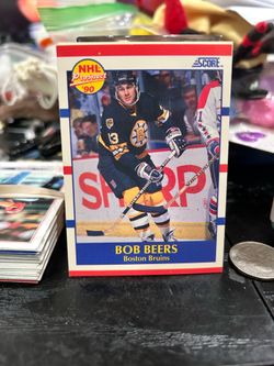 Bob Beers NHL trading card