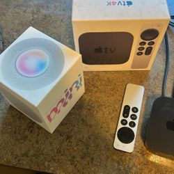 Apple TV 4K 32gb + Apple Home Pod