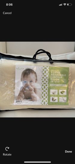 Infant/Toddler Adjustable Contour Pillow 