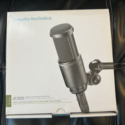 Audio-Technica AT2020 Cardioid Condenser Microphone