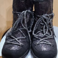 GBG Guess Black Winter Boots Women's Size 10M