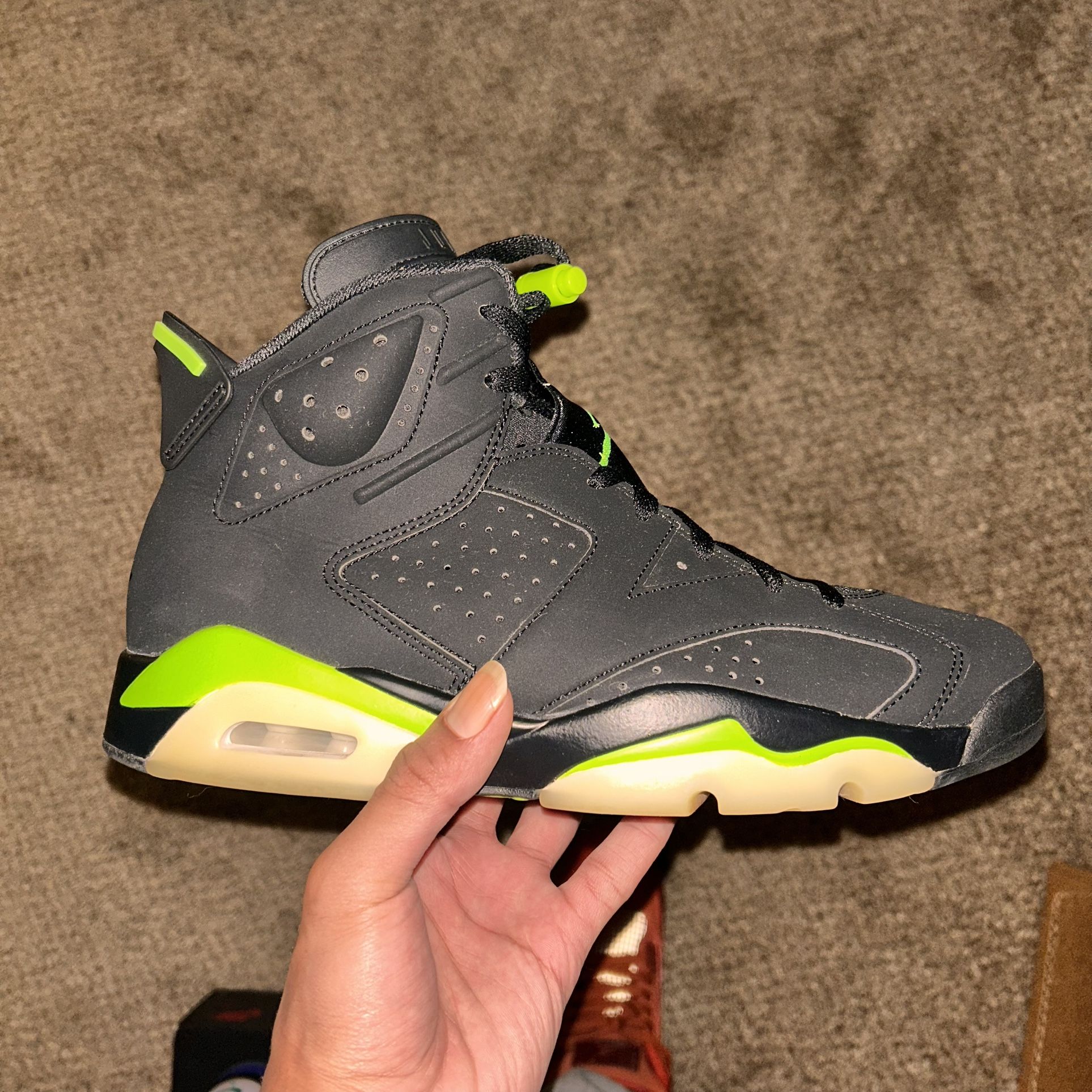 Air Jordan Electric Green 6s 