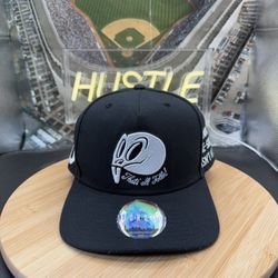 Air Jordan Black Space Jam That's All Folks! Jumpman Snap Back Cap