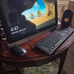 HP All In ONE touch Screen System