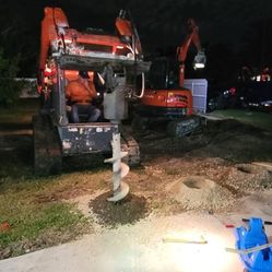 Holes For Trees Or Fence