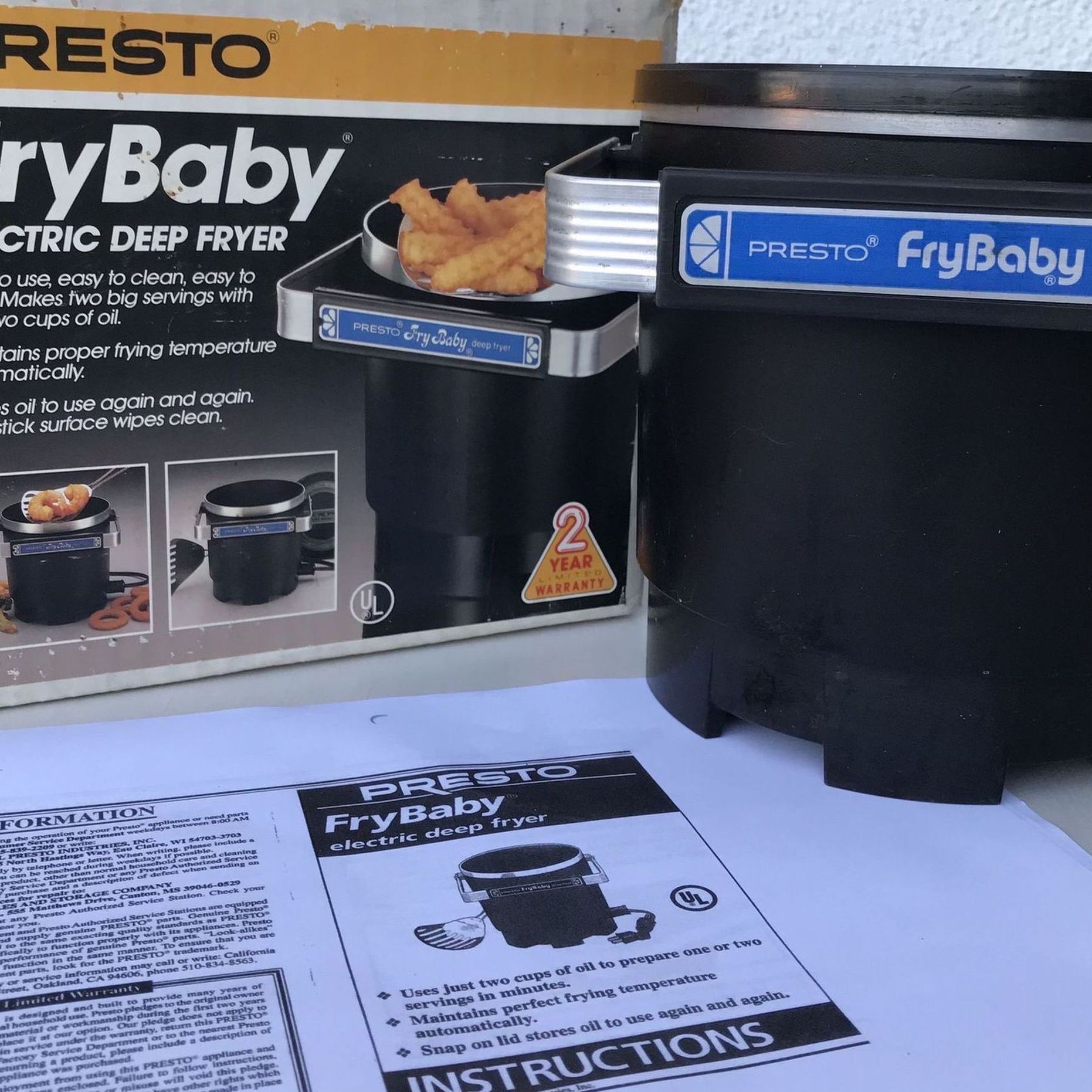 Presto Fry Daddy electric deep fryer for Sale in Hawthorne, CA - OfferUp